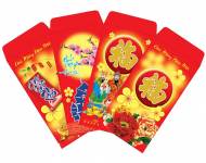 Gia công dán bao lì xì
